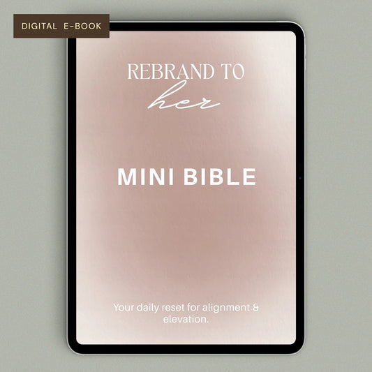 The Rebrand to Her Mini Bible - eBook