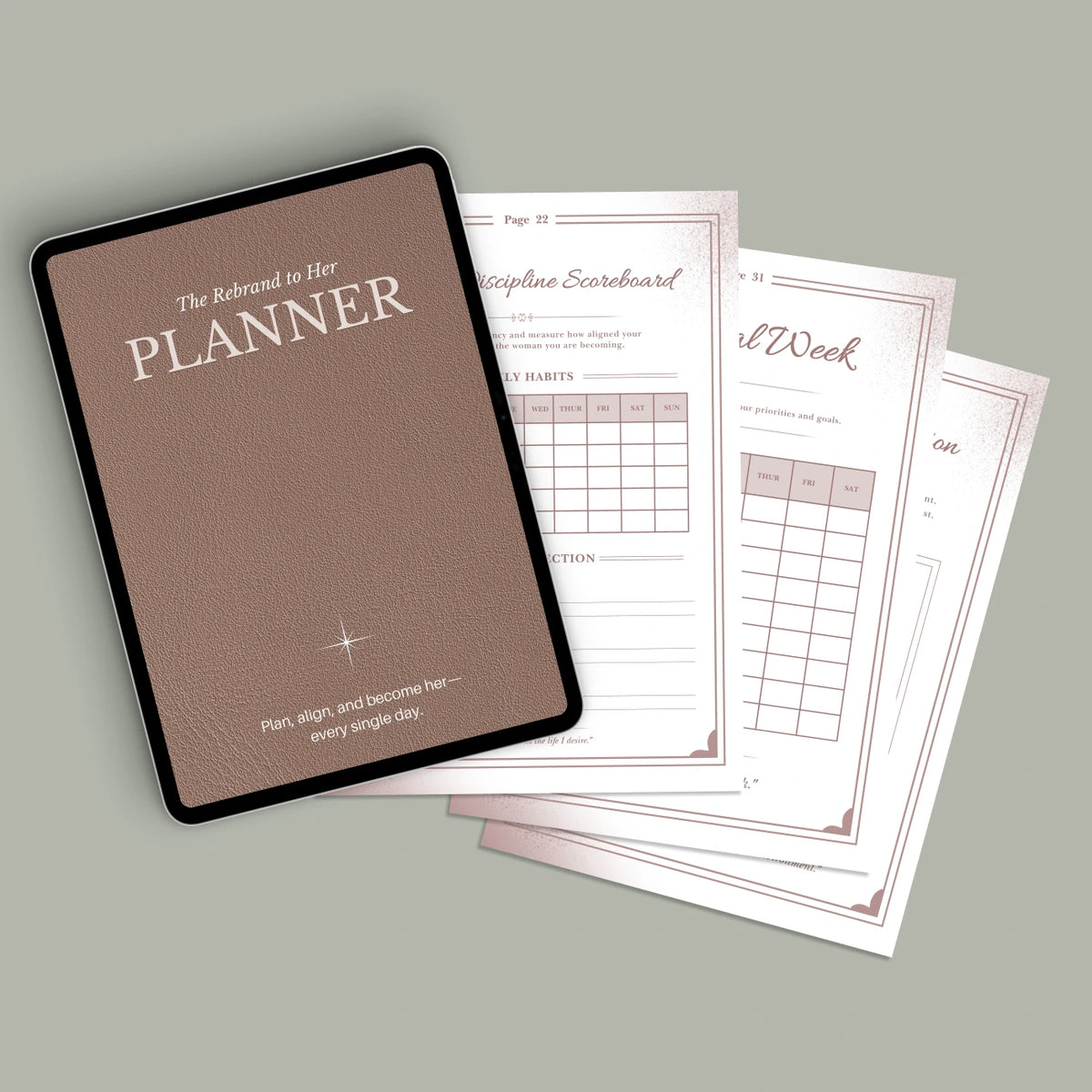 The Rebrand to Her Digital Planner
